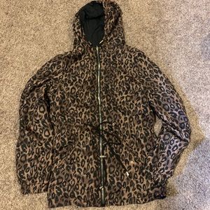 LEOPARD PRINT JACKET